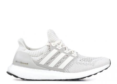 阿迪達斯 Ultraboost 1.0 復古奶油色 2018 Chalk Core 白色黑色滑石粉 BB7802