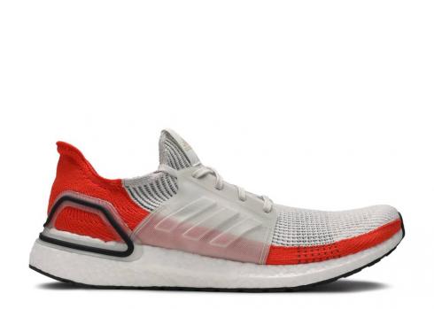 Adidas Ultraboost 19 Active Orange Raw White Alas Kaki F35245