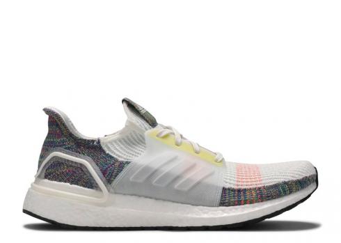 Adidas Ultraboost 19 Pride Scarlet Blanc Jaune Vif EF3675