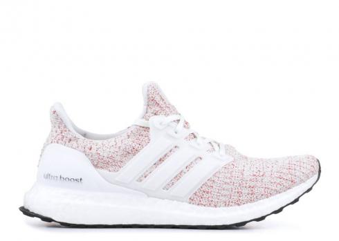 Adidas Ultraboost 4.0 Candy Cane Scarlet Blanc Chaussures BB6169