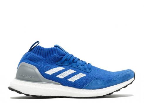 Adidas Ultraboost Mid Run Thru Time รองเท้าสีน้ำเงินสีขาว BY3056