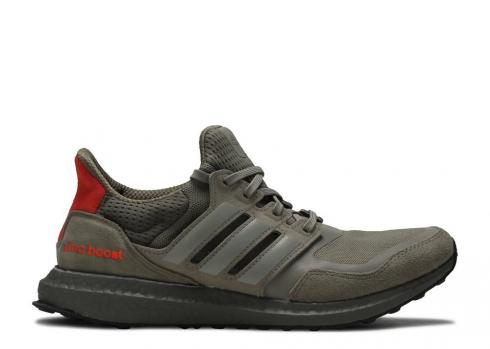 Adidas Ultraboost S&l Raw Khaki Cargo Trace Solar Rojo EF1978