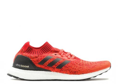 Adidas Ultraboost Uncaged Olympic Edition สีขาวสีดำสีแดง BA9302