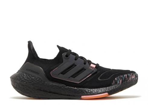 Adidas Womens Ultraboost 22 Black Beam Pink Core GX5927