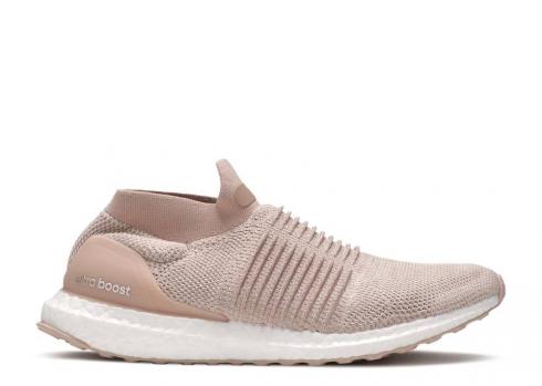 Adidas Donna Ultraboost Laceless Ash Pearl Bianche CQ0010