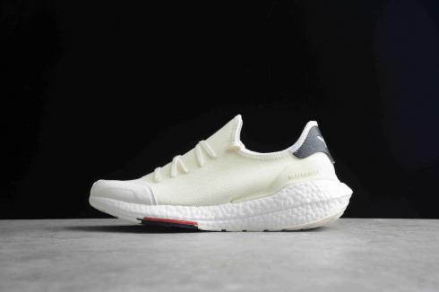 Adidas Y-3 Ultra Boost 21 Cloud White Red Core Black H67477