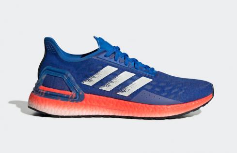 Adidas UltraBoost PB Glory Blue White Solar Red Sko EF0893