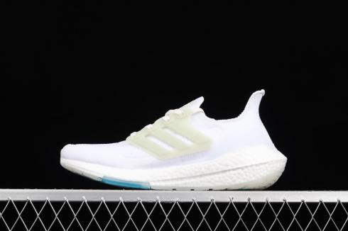 Parley x Adidas Ultraboost 21 Non Dyed Cloud White FZ1927 .