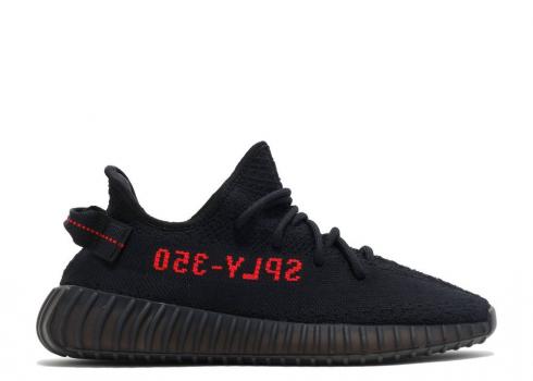 Adidas Yeezy Boost 350 V2 Bred Core Black Red CP9652 。