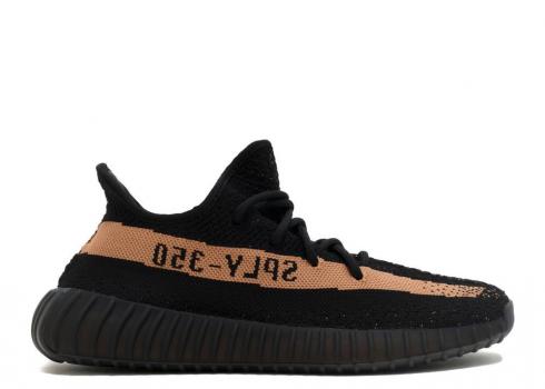 Adidas Yeezy Boost 350 V2 Copper Core שחור BY1605