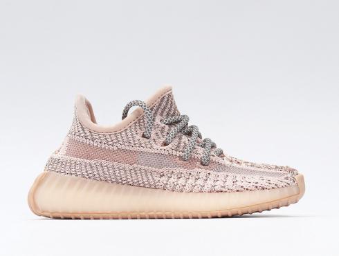 Adidas Yeezy Boost 350 V2 Synth Réfléchissant Rose Gris FV5669