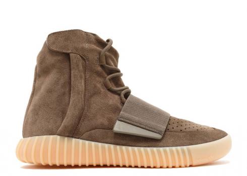Adidas Yeezy Boost 750 Chocolate Light 3 Gum Brown BY2456 .