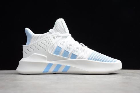 阿迪達斯 EQT 籃球 ADV 鞋類白色淺藍色 FU9393