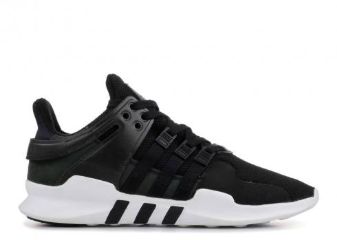 Adidas Eqt Support Adv Milled Leather Core Hvid Sort Fodtøj BB1295