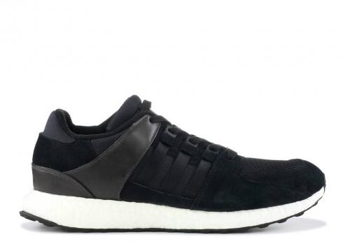 Adidas Eqt Support Ultra Milled Leather Core สีขาวสีดำรองเท้า BA7475