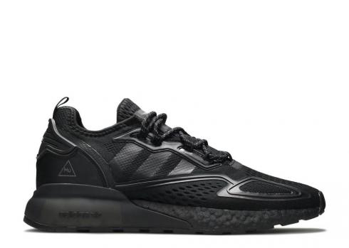 Adidas Pharrell X Zx 2k Boost Noir Future Core GY4976