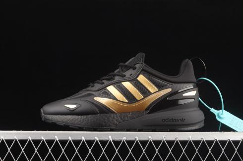 Adidas ZX 2K Boost 2.0 Core Siyah Altın Metalik GZ7743,ayakkabı,spor ayakkabı