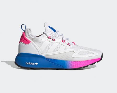 Adidas ZX 2K Boost Cloud White Shock Pink FY0605