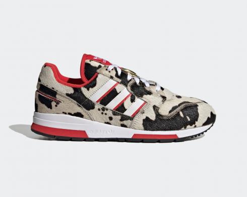 Adidas ZX 420 Cow Core Black Cloud White Red FY3662