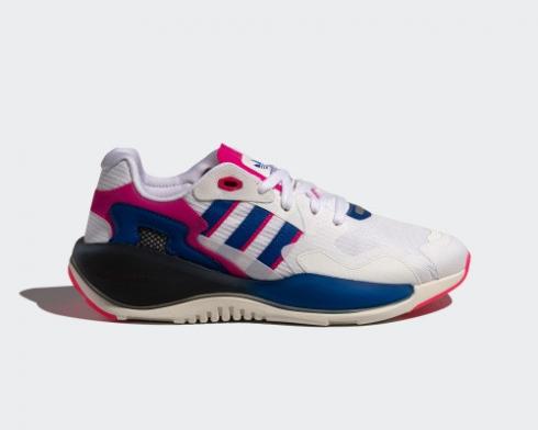 Adidas ZX Alkyne White Blue Pink Black Shoes FV9506