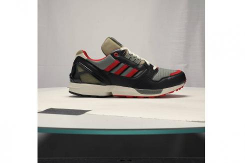 Adidas Zx 8000 Bodega Rave Loam Blk1 Rosso 361031