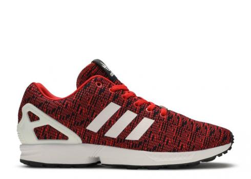 Adidas Zx Flux Rot Weiß Schwarz Core Schuhe BB2763