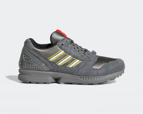 Adidas x LEGO ZX 8000 Pack Calzature grigie bianche FY7080