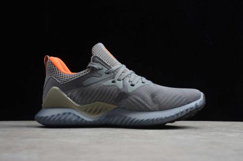 2020 Adidas Alphaboost šedé oranžové boty CG3302