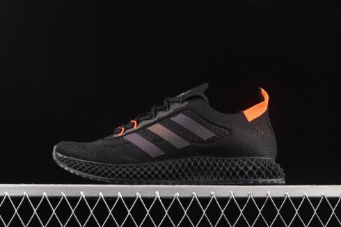 Adidas 4D FWD ULTRA Core Zwart Totaal Oranje Schoenen FY3969