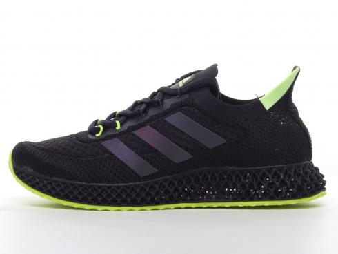 Adidas 4D Glide Core Sort Grøn Løbesko FY3966