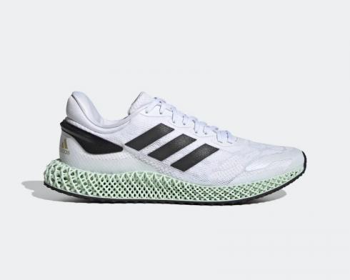 Adidas 4D Runner 1.0 Nube Blanco Núcleo Negro Oro Metálico EG6264