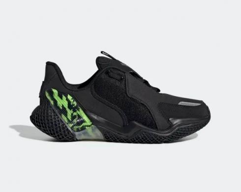 Adidas 4UTURE RNR Core Siyah Gece Metalik Sinyal Yeşili EG1777,ayakkabı,spor ayakkabı