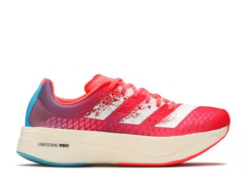 Adidas Adizero Adios Pro Dream Mile Pink Signal Shock White Cloud G55661 .