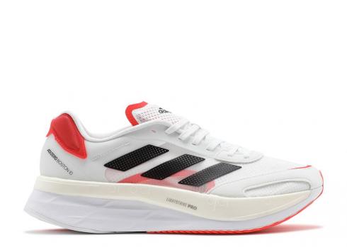 Adidas Adizero Boston 10 Solar Red Core Black Cloud White FY4079