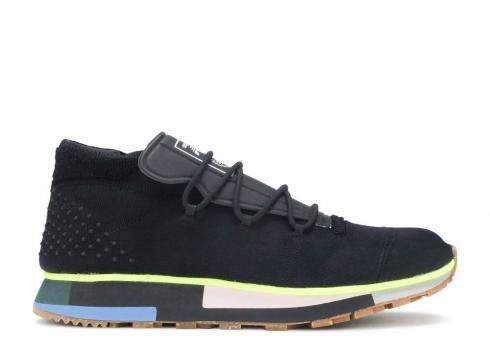 Adidas Alexander Wang X Aw Run Mid Black Core Yellow Solar AC6846
