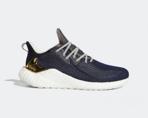 Adidas AlphaBoost Gold Metallic Legend Ink Linen G28580