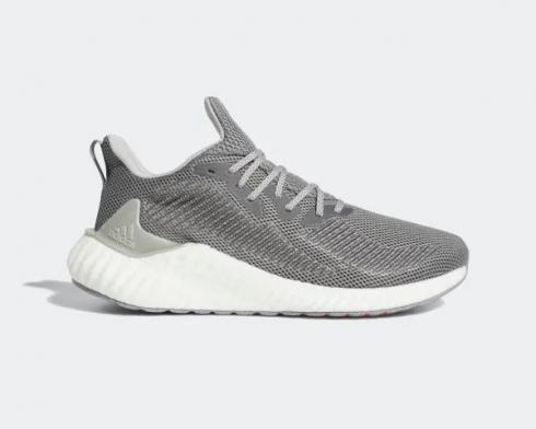 Sepatu Lari Adidas AlphaBoost Abu-abu Tiga Perak Metalik G54129