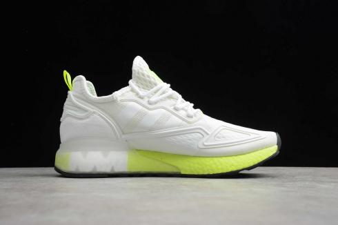 Adidas AlphaBounce Beyond Cloud Hvid Æblegrøn Gul CG3306
