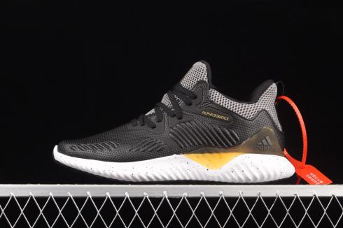 Adidas AlphaBounce Beyond Core Negro Metálico Oro Nube Blanca B76042