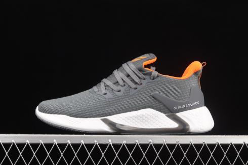 Adidas AlphaBounce Beyond Wolf Grey Cloud White Orange CG5627