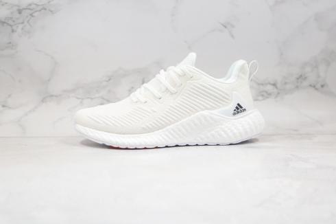 Adidas AlphaBounce Boost Cloud White Core Noir Orange Chaussures EF1284