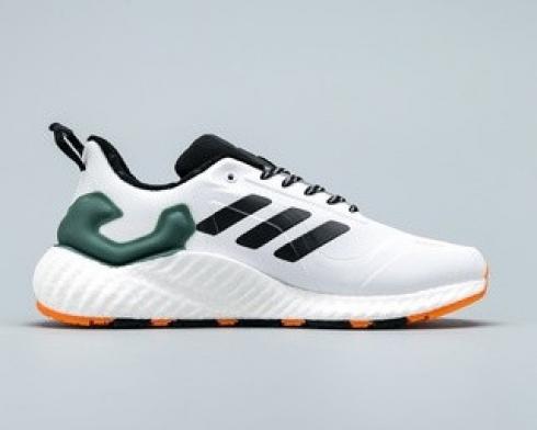 Adidas AlphaBounce Boost Hvid Grøn Orange EG6085