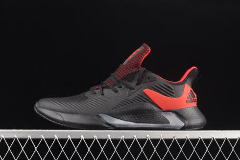 Adidas AlphaBounce Deae 2.0 Core Black Gym Red EG6088 .