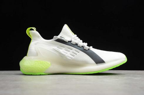 Adidas AlphaBounce Instinct ベージュ グリーン ブラック CG3401 。