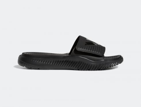 Adidas AlphaBounce Slides Triple Black Core Zwart B41720