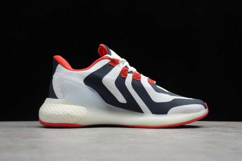Zapatillas Adidas Alphabounce Beyond Cloud Blancas Azules Rojas CG3813