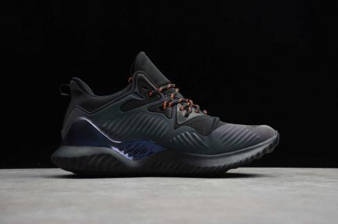 Adidas Alphabounce Beyond Core Black Orange Purple Running Shoes B76051