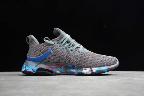 Adidas Alphabounce Beyond Grå Blå Rød Løbesko CG5598