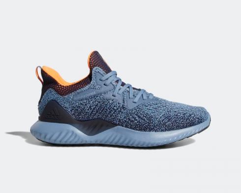 Adidas Alphabounce Beyond Legend Ink Raw Grijs Oranje AQ0574