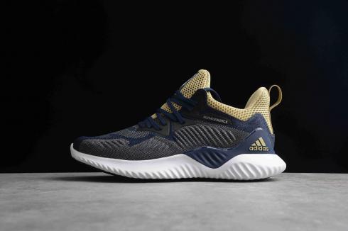 Adidas Alphabounce Beyond NCAA Pack Navy Metallic Gold F36827 。